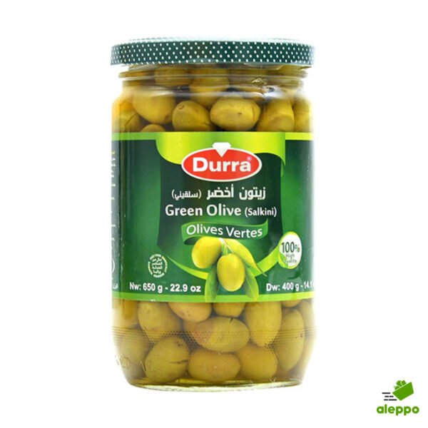 Durra green olives