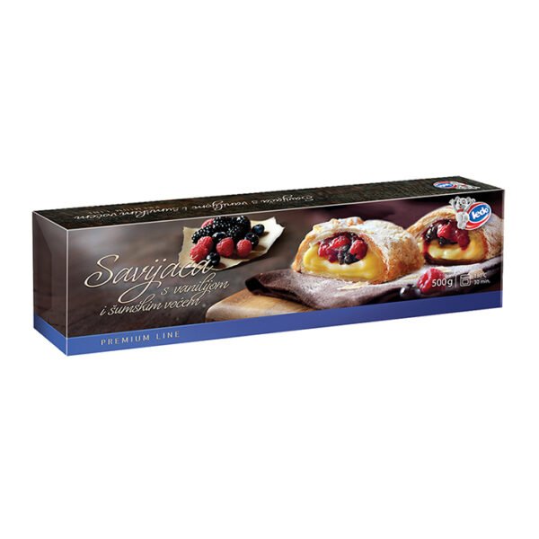 Ledo Strudel With Choco & Cherry 500g