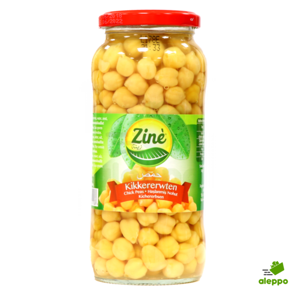 Zine Chickpeas Glass 540g