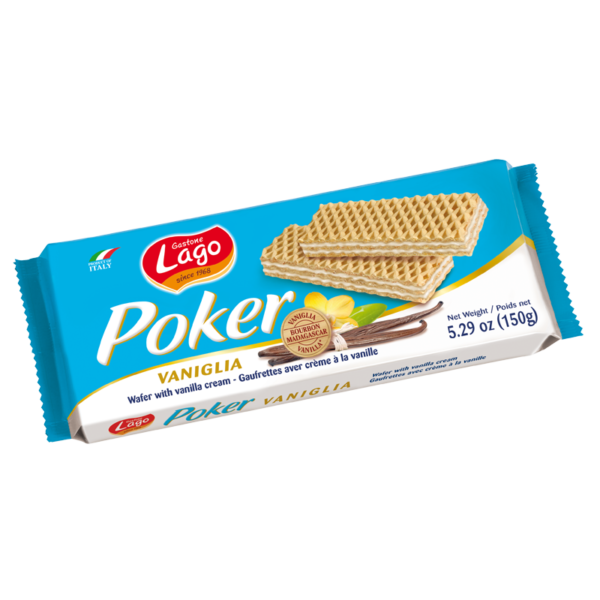 Lago Poker Vanilla Wafers 150 g