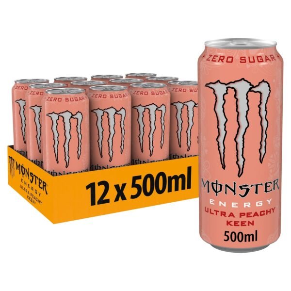 Monster Ultra Peachy Drink  500 ml