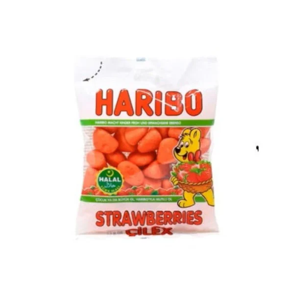 Haribo Strawberries 80 g